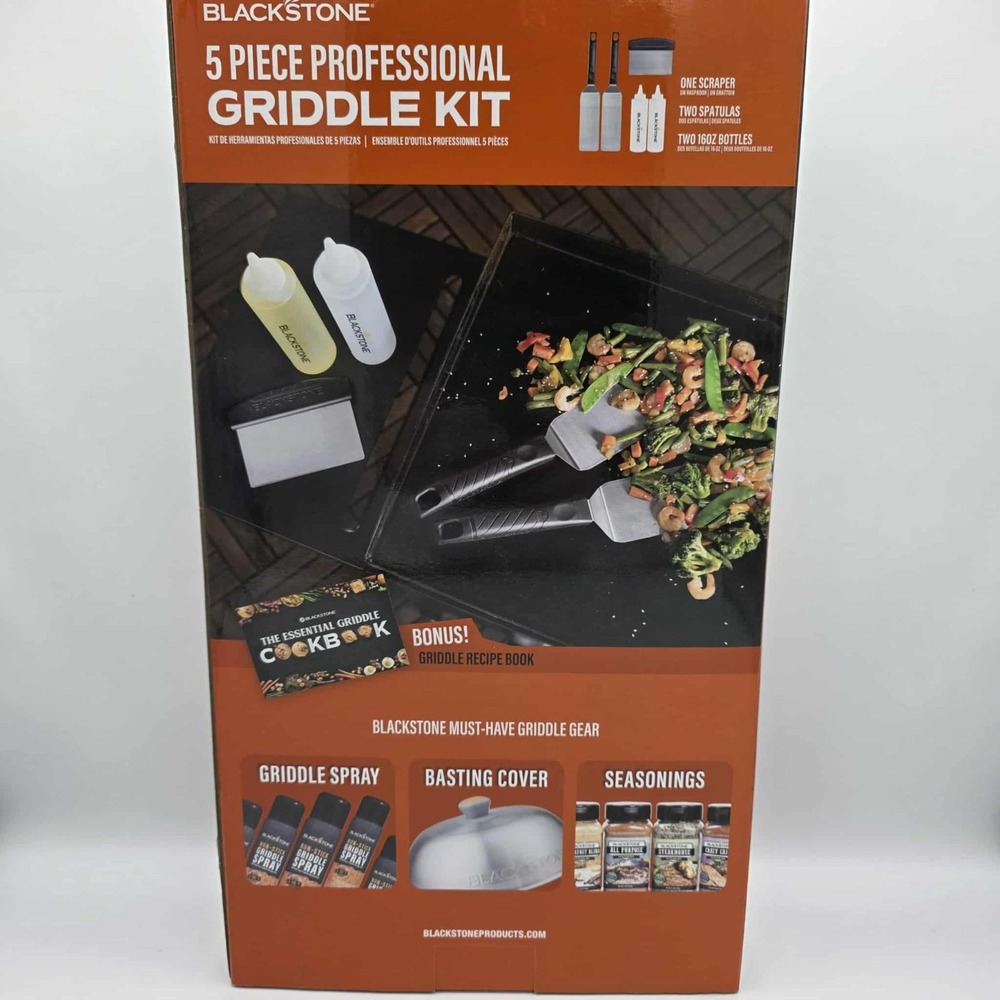 Blackstone Original 5-Piece Professional Griddle Accessory Stainless Tool Kit - Picture 8 of 8